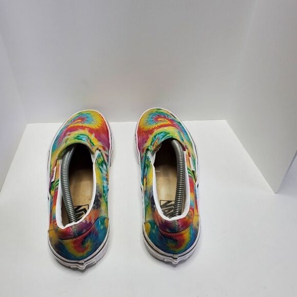 Vans Rainbow Tye Die Multicolor Classic Slip-on.Unisex Size 7.5 men size 9women - Picture 8 of 10